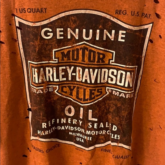 one of a kind harley davidson t-shirt - Picture 2 of 4